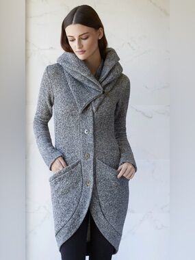 Rebecca King Three Way Sweater Cardigan Size XS